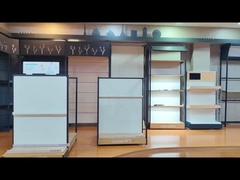 رفوف عرض سوبر ماركت كبيرة مع رف عرض متين وقوي