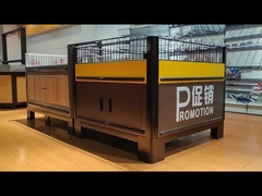 العناصر الترويجية منصات العرض للسلع التجارية البني منصات العرض الترويجية