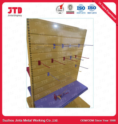 شراء OEM رفوف العرض المعدنية الملونة مع مسحوق عجلات المغلفة online manufacture