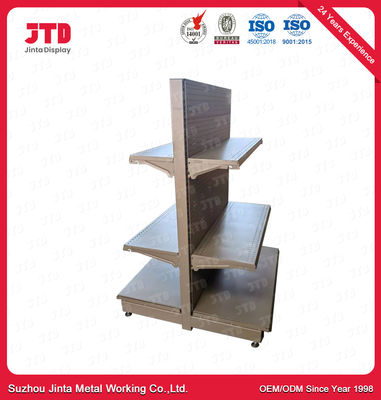شراء رف رمادي مزدوج الجوانب مع طبقات قابلة للتعديل 100-180 كجم / طبقة online manufacture