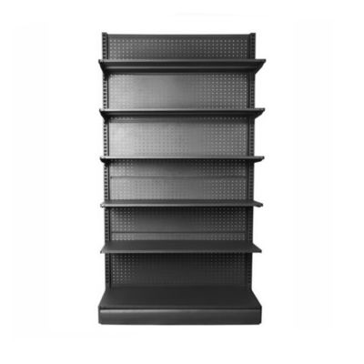 شراء طراز مخصص من الفولاذ المطاطي البارد سعة الحمل 30-80 كجم / طبقة رف العرض في السوبر ماركت online manufacture