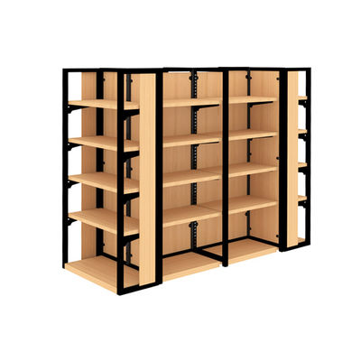 شراء رف السوبر ماركت المعدني منصة عرض خفيفة 30-100KGS سعة online manufacture