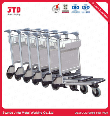 شراء سبائك الألومنيوم عربة الأمتعة المطار OEM 3 عجلات عربة online manufacture
