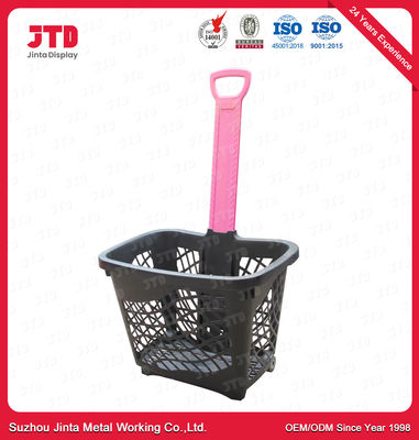 شراء 45L HDPP سلة عربة بلاستيكية 35kgs تحميل تتكشف online manufacture