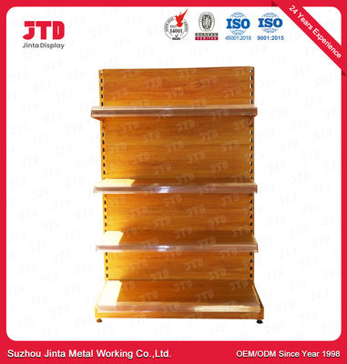 سوبر ماركت الصلب Q195 عرض رفوف 4 طبقات 1200mm رف