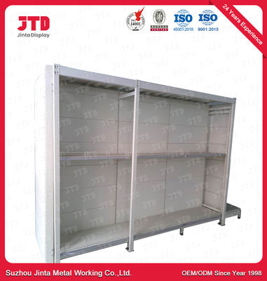 1.8 م رفوف المستودعات الثقيلة BV White 3 Tier Shelf