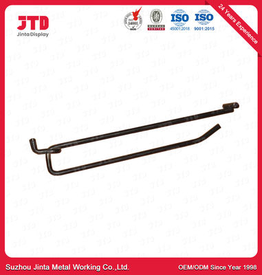 كروم تشطيب سوبر ماركت رفوف الملحقات 450mm 8.0mm مزدوج سلك السنانير